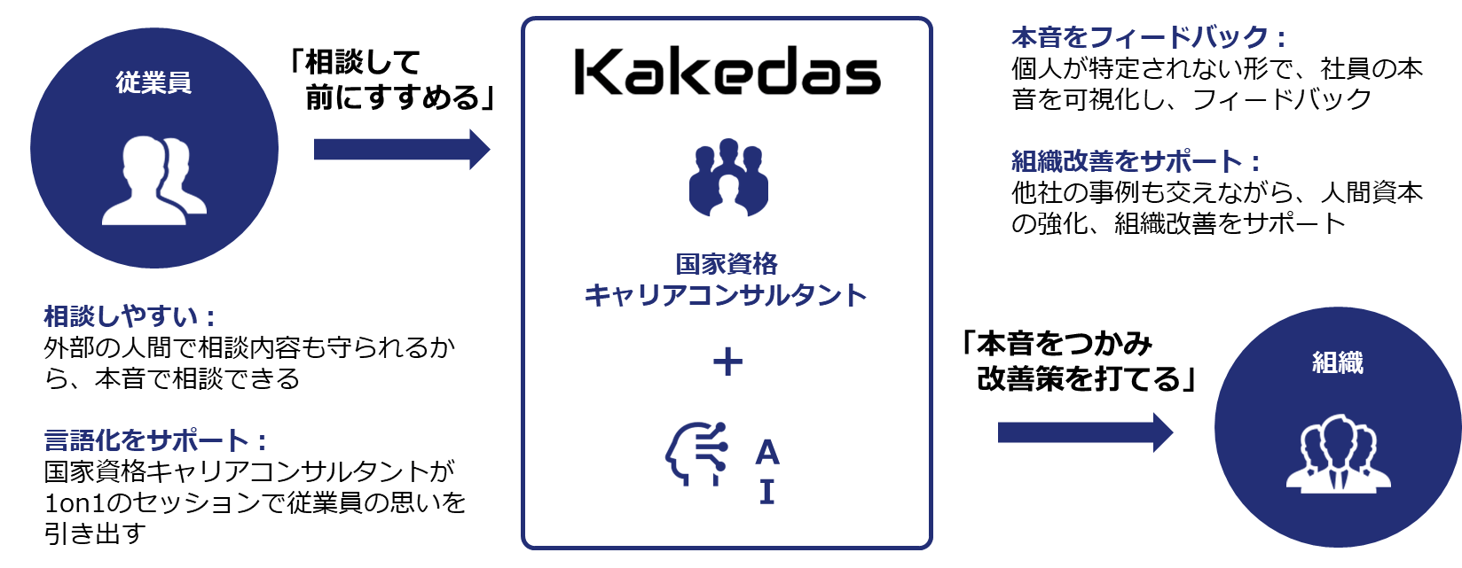 キャリア自律支援面談の概要イメージ